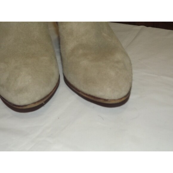 Isabel Marant Suede Dicker Dacken Booties Ankle Boot Tan Size 37/6.5 Western - Picture 5 of 13